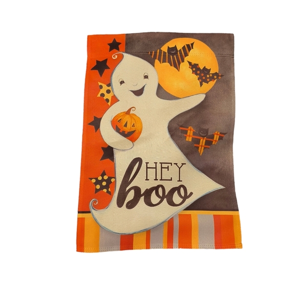 Lot of garden flags 18X12.5in Halloween farmhouse welcome - Picture 4 of 5